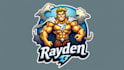 do amazing thunder god raiden logo with unlimited revisions