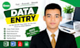 do data collection, virtual assistant, data entry, web research tasks