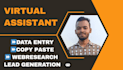 do data collection, virtual assistant, data entry, web research tasks