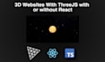 create stunning interactive 3d websites using threejs