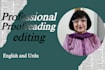 do flawless and quick english proofreading besides high quality editing