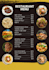 design asthetic resturant, cafe, bar menues