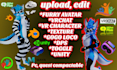 upload vrchat avatar, vrchat edit, furry vrchat avatar asset, character model