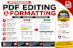 do professional text removal and document editing
