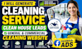 house cleaning service leads general commercial cleaning website facebook ads