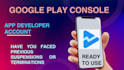 create google play console developer account