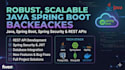 develop java spring boot rest API with spring security and jwt auth