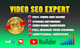 be your best youtube video SEO expert