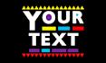 design custom martin tv show text with high quality