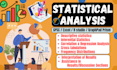 perform statistical analysis of your research data using spss, prism, or excel
