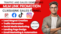mlm affiliate link promotion, clickbank affiliate sales funnel, landing page