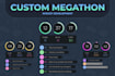 create custom subathon megathon widget animation for twitch stream
