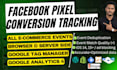 meta pixel setup, facebook capi via tag manager on wordpress