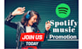 do spotify music promotion organically