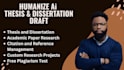 humanize, proofread, and review ai thesis and dissertation