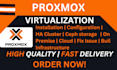 design install and fix issue with proxmox virtaiization