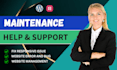 do manage wordpress website do website maintenance wordpress support