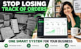 build wholesale order and inventory system with analytics and smart reports