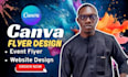 canva flyer canva flyer design event flyer canva website design canva website
