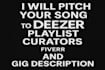 pitch your song to deezer playlist curators