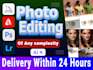 expertly fix enhance and upscale ai images