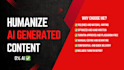 humanize your ai generated content and polish it with handwritten content