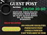tech guest posts with dofollow links