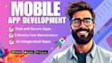 do mobile app development, ios app, android app creation, flutter app dev