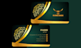 do modern professional visiting card, name card, business card