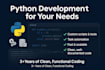 develop python applications or scripts  for your needs