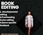 proofread and refine manuscripts via development editing