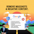 permanently remove mugshots, cases, articles, delete news link blogs from google