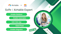 build softr client portal,airtable database, adalo,glide