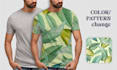 custom change the color, pattern, and texture of fabric