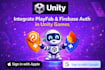integrate firebase and playfab in unity games