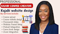 build kajabi online course website, kajabi sales funnel, landing page for course