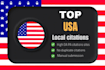create top 350 USA local citations for your business