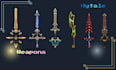 create custom hytale and minecraft weapon mods 3d models