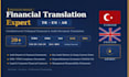 translate financial statements and audit reports arabic english turkish