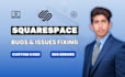 do squarespace SEO fixing, bugs, custom code and responsive issues