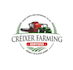 design aesthetics eco friendly farming services logo