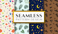 create seamless pattern design vector repeat pattern