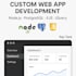 build backend apps with nodejs, laravel, python or ci