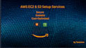 setup, configure and fix AWS ec2, s3, iam and cloudfront