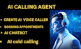 develop al calling agent, ai cold calling, ai voice agent, vapi, make gal