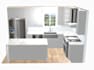 create detailed kitchen cabinet designs, 2d and 3d renderings