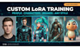 train customized loras and create high resolution ai images or videos