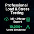 do expert performance load stress testing using k6 jmeter