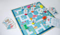 design card game, board game, card box, 52 playing card, tuck box