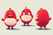 draw simple cute 2d cartoon character in my style